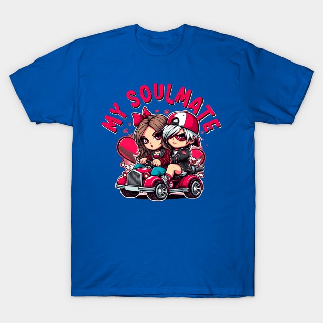 Valentine's Day Soulmate -xxxxii T-Shirt by fadinstitute